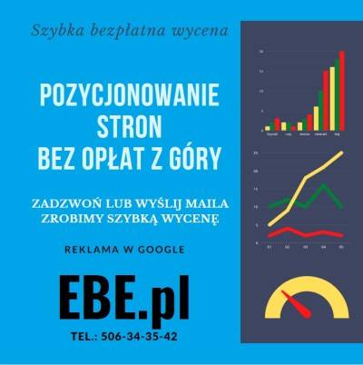 Pozycjonowanie Stron Ciechan W Bez Op At Z G Ry